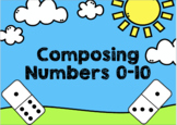 Composing Numbers 0-10 Boom Cards