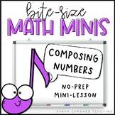 Composing Numbers to 10 | Math Mini-Lesson | PowerPoint & 