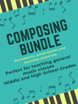 Preview of Composing Projects - A Bundle for Middle and High School General Music