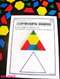 Composing Shapes Activities and Worksheets BUNDLE (2D and 