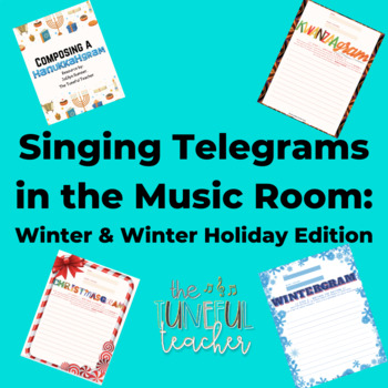 Preview of Singing Telegrams in the Music Room: GROWING BUNDLE!!!!!!