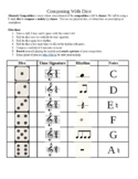 Composing With Dice Activity (Aleatoric Music)