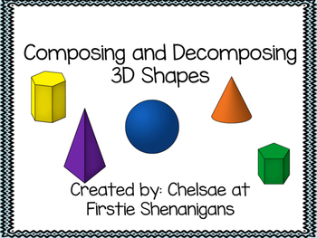 decompose shapes worksheets teaching resources tpt
