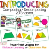 Composing and Decomposing Flat (2D) Shapes PowerPoint
