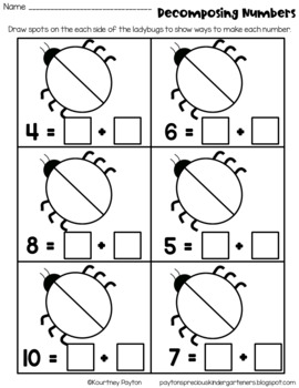 composing and decomposing numbers koa3 by mrspayton tpt