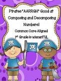 Composing and Decomposing Numbers to 20 w/ PIRATES~ Freebi