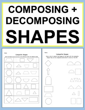 composing and decomposing shapes by english with ease tpt