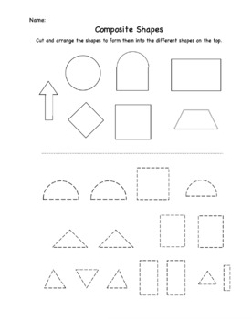 Composing and Decomposing Shapes by English with Ease | TPT