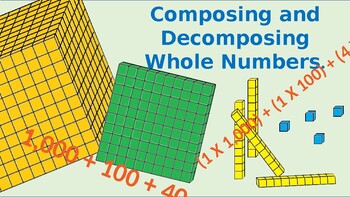 Preview of Composing and Decomposing Whole Numbers