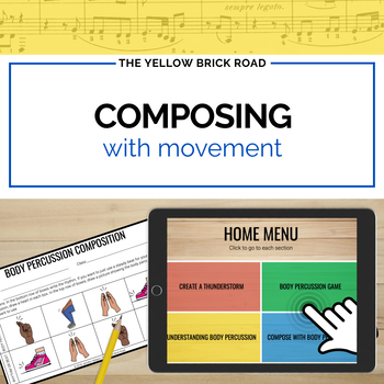 Preview of Composing with Movement: a beginner's guide to body percussion - music lesson