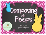 Composing with Peeps - Do, Re, Mi