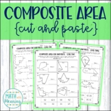 Composite Area Cut and Paste Worksheet Activity Area of Ir