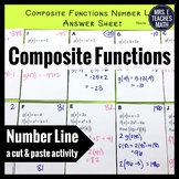 Composite Functions Cut and Paste Activity