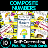 Composite Numbers Poster and Clip Cards