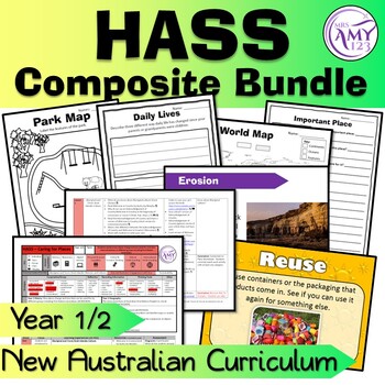 Preview of Composite Year 1/2 HASS Units- Australian Curriculum