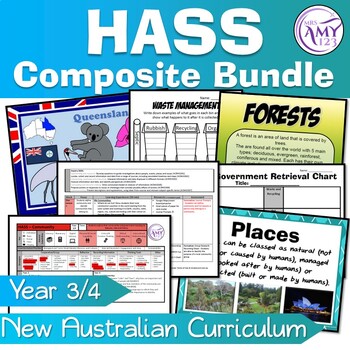 Preview of Composite Year 3/4 HASS Units- Australian Curriculum