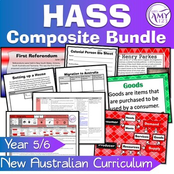 Preview of Australian Curriculum Composite Year 5/6 HASS Units