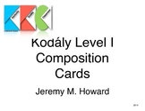 Composition Cards - Kodály Level I