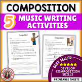 Composition Activities and Worksheets for Middle School Mu