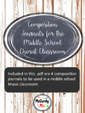 Composition Journal for Middle School Music Classroom- dis
