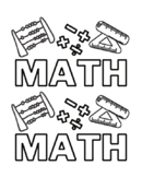 Composition Notebook Label Bundle: Math, Language, Science