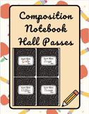 Composition Notebook Passes || Classroom Passes