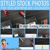 Composition Notebook on Black Styled Stock Photos - Produc