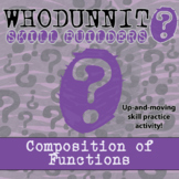 Composition of Functions Whodunnit Activity - Printable & 