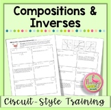 Compositions and Inverse Functions Circuit-Training Activity