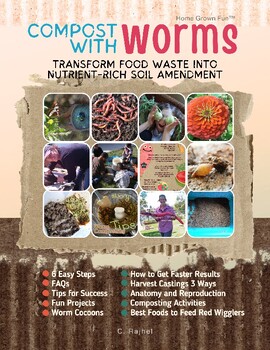 Preview of Compost with Worms - Comprehensive Guide with School Activities PDF Printable