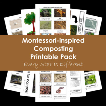 Preview of Composting Printable Pack