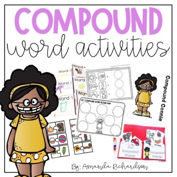 Preview of Compound Words Worksheets and Activities