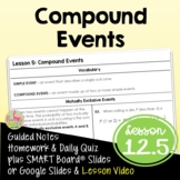 Compound Events (Algebra 2 - Unit 12)