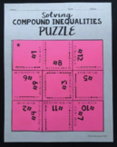 Compound Inequalities - Algebra 1 Puzzle