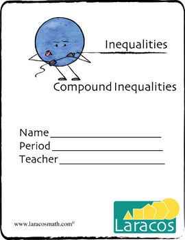 Preview of Booklet: Compound Inequalities (English/Spanish)