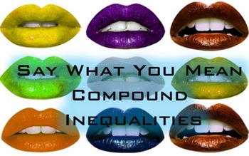 Preview of Compound Inequalities Say What You Mean Communication Game