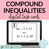 Compound Inequality Digital Task Cards