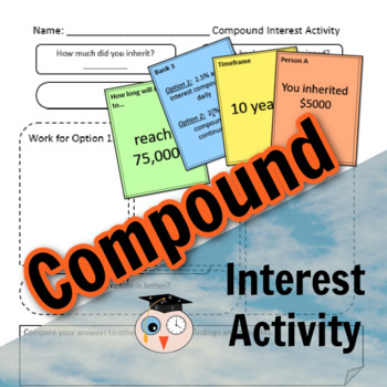 Preview of Compound Interest Activity