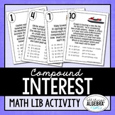 Compound Interest | Math Lib Activity
