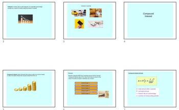 Compound Interest Math Worksheets Teaching Resources Tpt