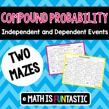 Preview of Compound Probability Mazes