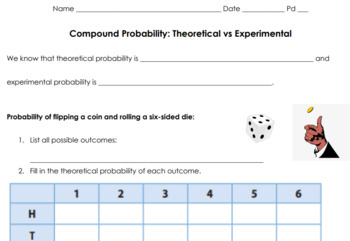 experimental and theoretical probability answer key