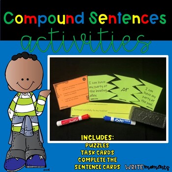 Compound Sentence Foldable - FANBOYS - Grammar Journal/Notebook