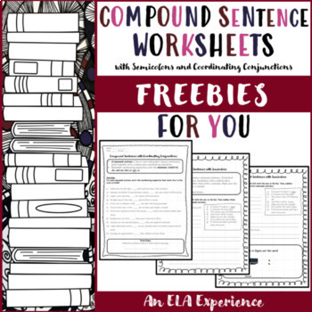 Preview of Compound Sentence Worksheets