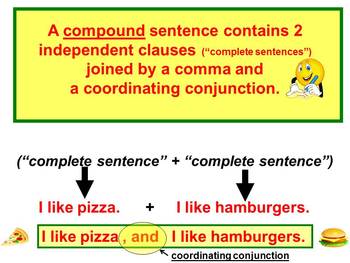 Preview of Compound Sentences