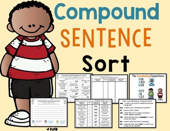 Preview of Compound Sentence Sort