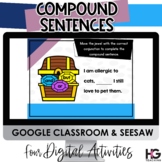 Compound Sentences Digital Activities 