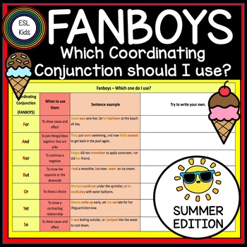 Learn English Today.com - FANBOYS: Coordination conjunctions More