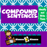 Compound Sentences: Identify and Write Them (PowerPoint)