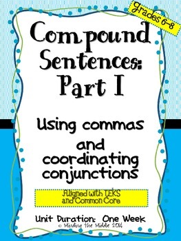 Preview of Compound Sentences : Part I